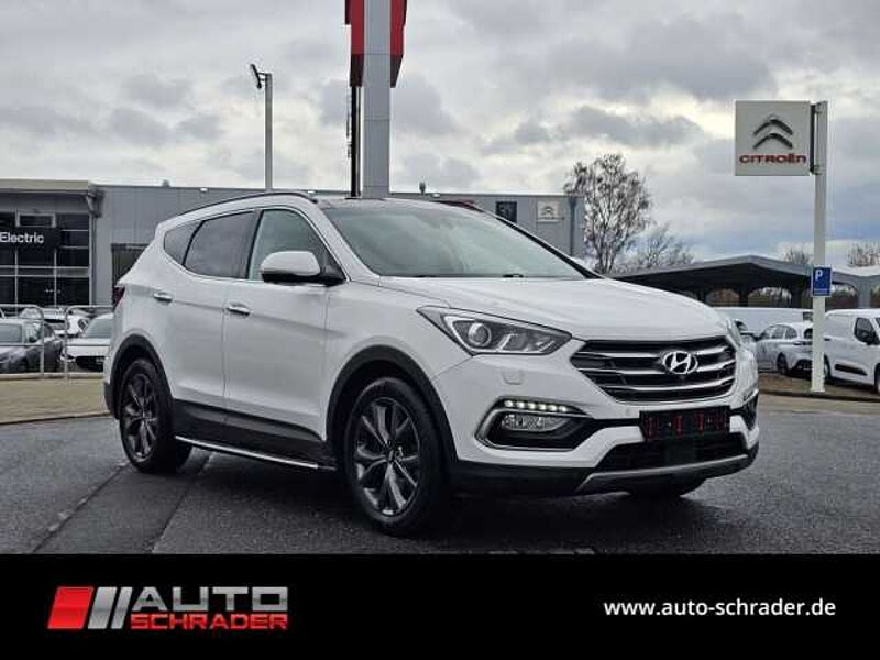 Hyundai Santa Fe blue 2.2 CRDI 4WD Automatik Premium