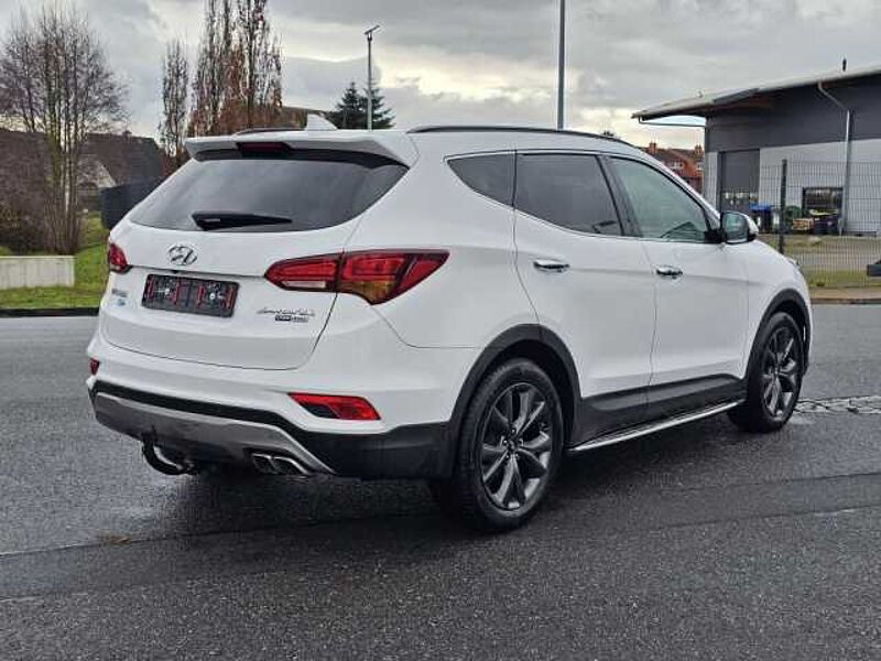 Hyundai Santa Fe blue 2.2 CRDI 4WD Automatik Premium