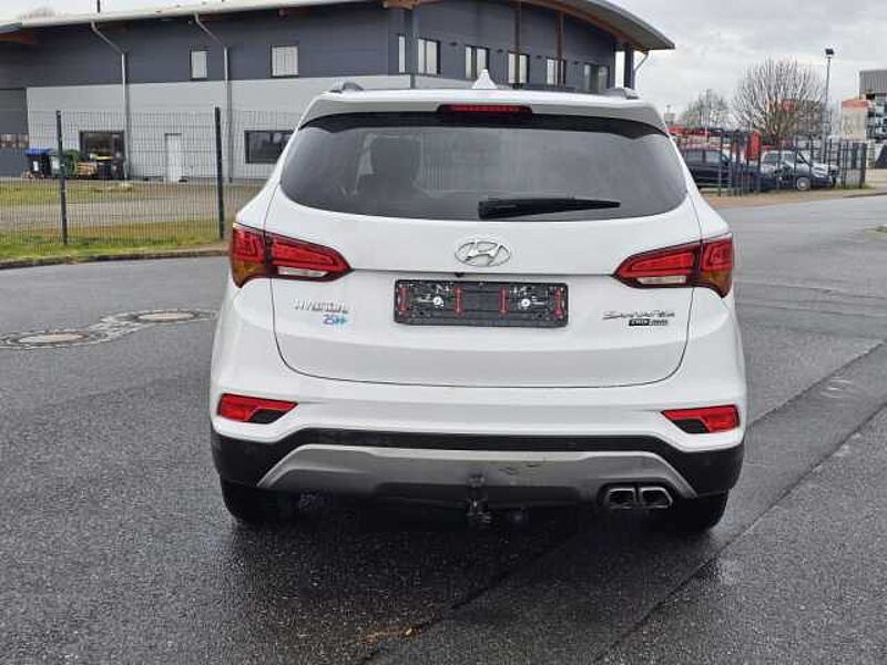 Hyundai Santa Fe blue 2.2 CRDI 4WD Automatik Premium